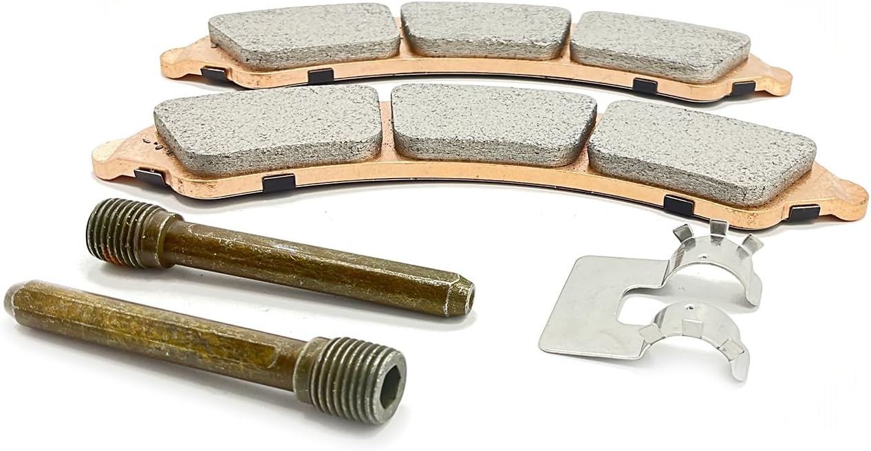Polaris Brake Pads Kit, Set of Two Brake Pads Specific for RZR Turbo S 4, RZR Turbo S 4 Velocity, RZR XP 4 Turbo S, RZR XP 4 Turbo S Velocity, High Performance Brake Pad Kit, OEM Part 2207667