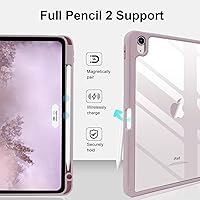 Vista 3 de Funda para iPad Air de 11 pulgadas 20242025, iPad Air de 54 generación 20222020 con soporte para lápices, funda inteligente delgada con carcasa
