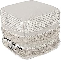 Vista 1 de Redearth - Puf otomano sin relleno