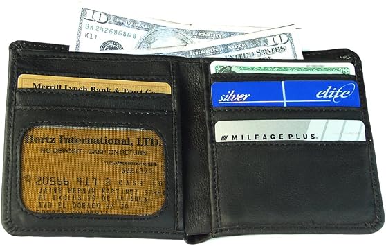Piel Leather Hipster, Black, One Size