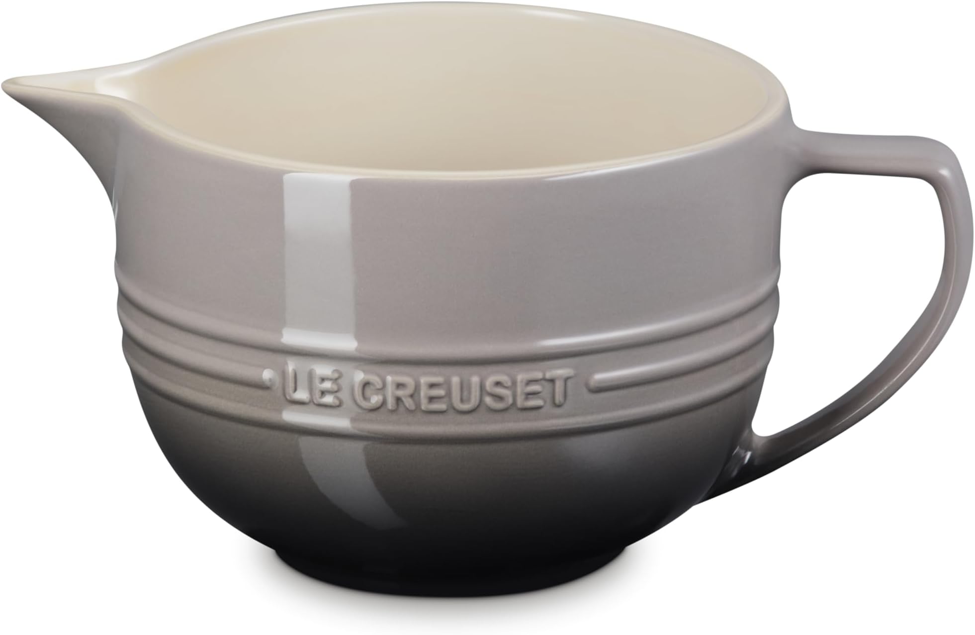 Le Creuset Stoneware Signature Batter Bowl, 3.2qt., Oyster