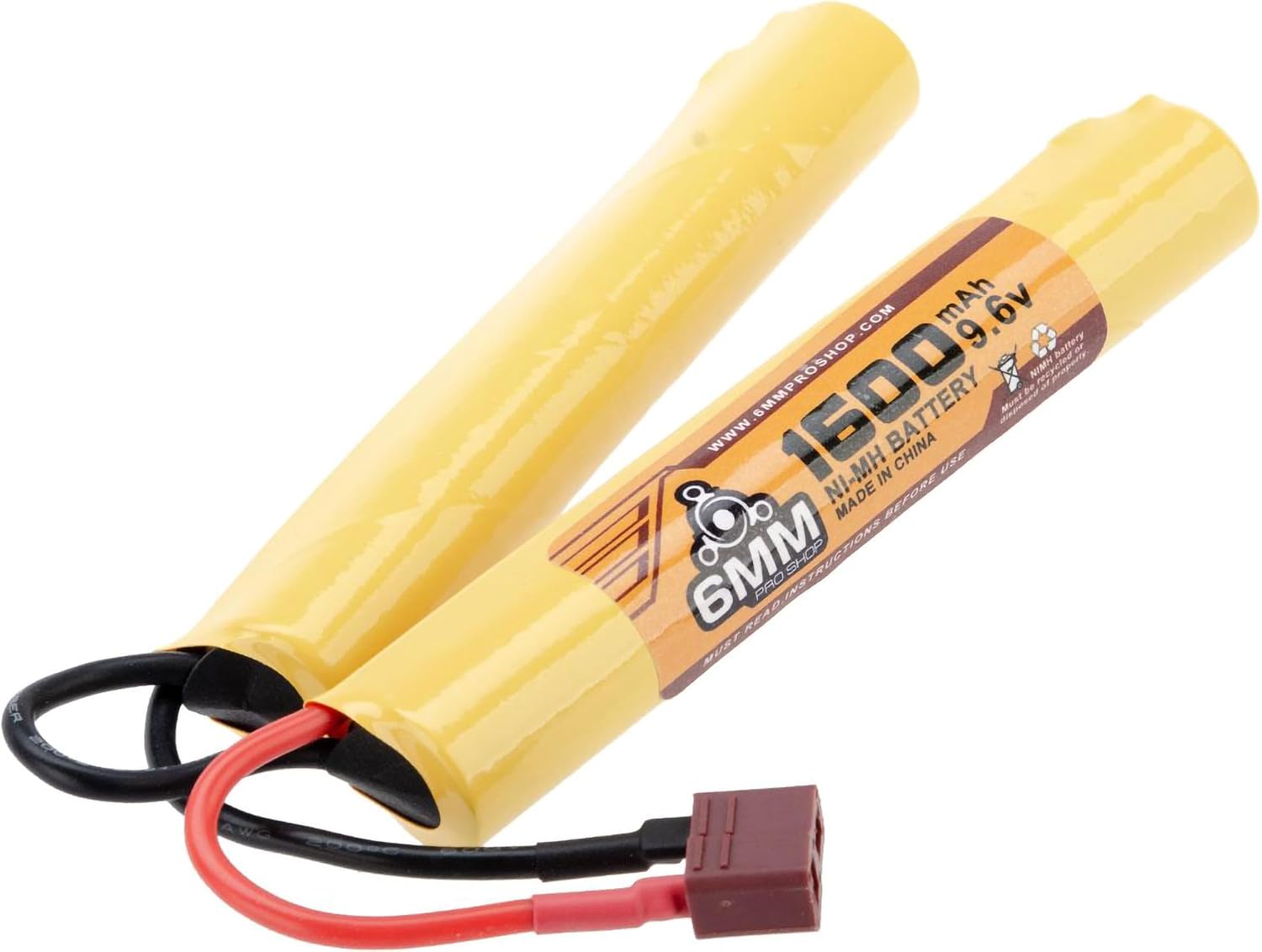 Evike Airsoft - 6mmProShop High Output NiMh Small Type Battery