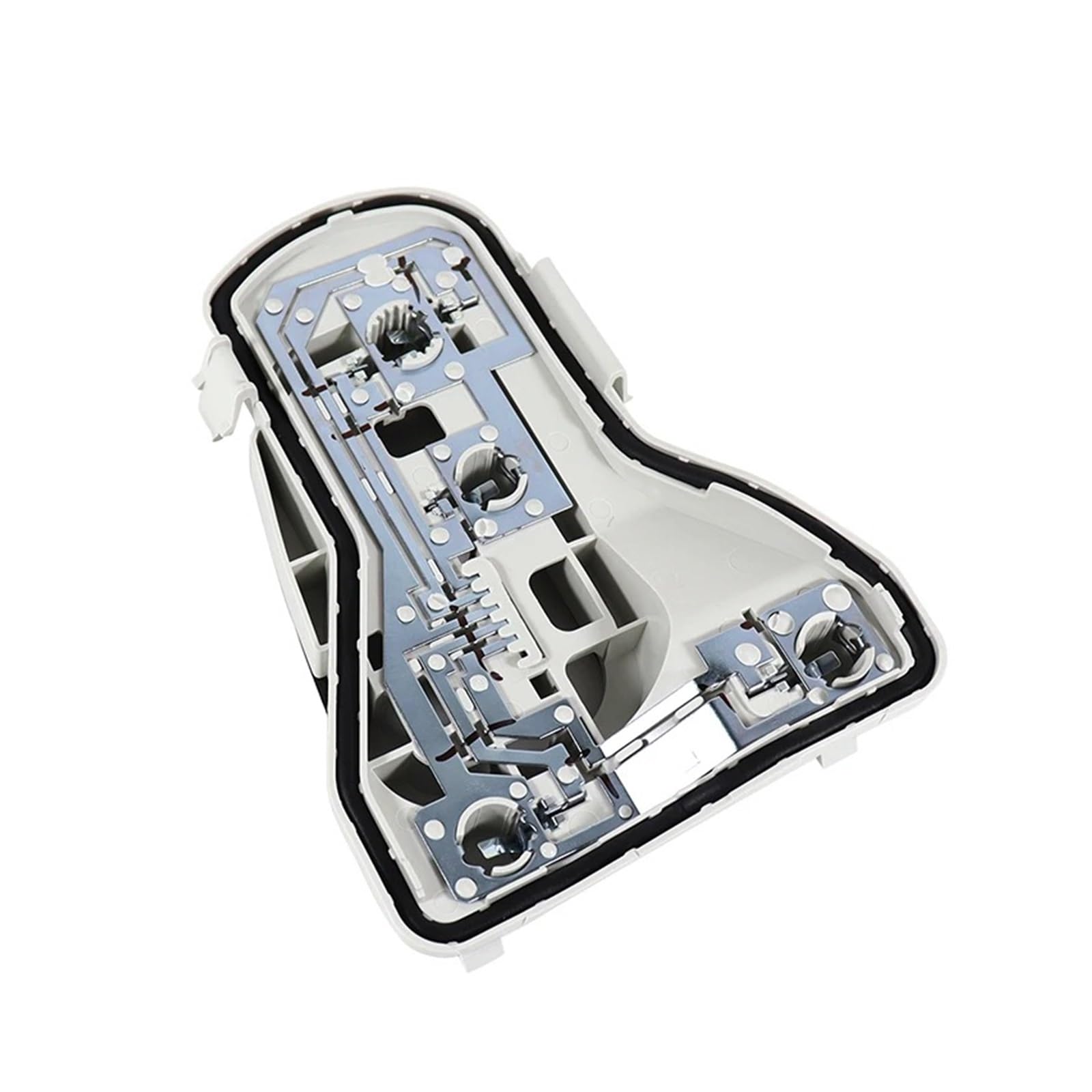 LENTLY Piloto Posterior Para VW Para Polo 2006 2007 2008-2010 Auto Izquierda Derecha Luz Trasera Lámpara Trasera Placa Circuito Luz Portalámparas Coche Faros Traseros(Left and Right with bulb)
