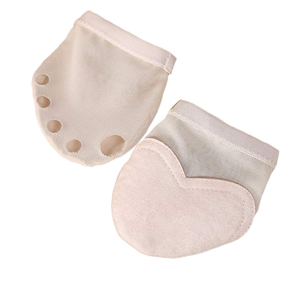 Half Sole Dance Shoes Ballet Lyrical Dance Paws Pads Foot Undies Belly Contemporary Dance Shoes for Women Girls Kids Five Toe S