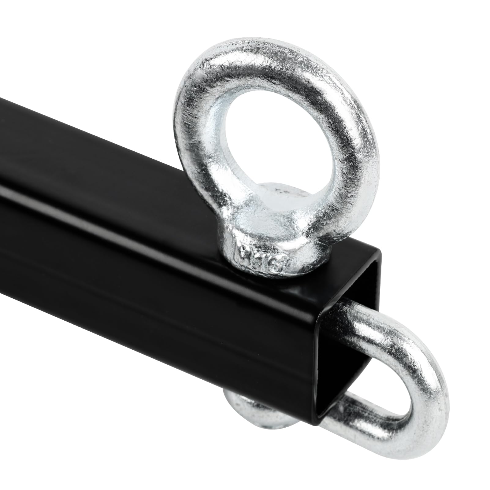 Barre de remorquage pour Voiture, Barre de remorquage 2 pièces | avec tête sphérique Φ50 mm, longueur de remorquage 2,35 m, force de traction maximale : 3500 kg, avec