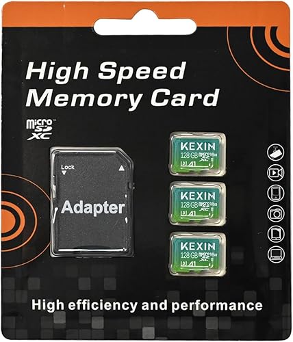Miniatura 33 de KEXIN Tarjeta Micro SD de 64 GB, paquete de 5 tarjetas de memoria microSDXC clase 10, tarjeta micro SD de alta velocidad hasta 85 MB/s, C10, U3
