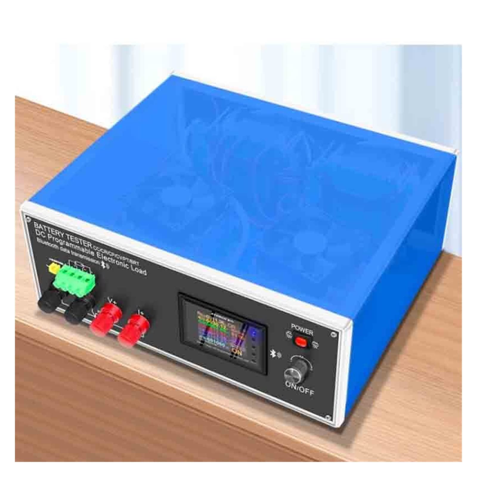 Tester per batterie, 150W 25A/300W 30A 200V Misuratore Di Carico Elettronico DC Programmabile Tester Usb Voltmetro Capacità Della Batteria Rilevamento Della Resistenza Interna(150W 25A)