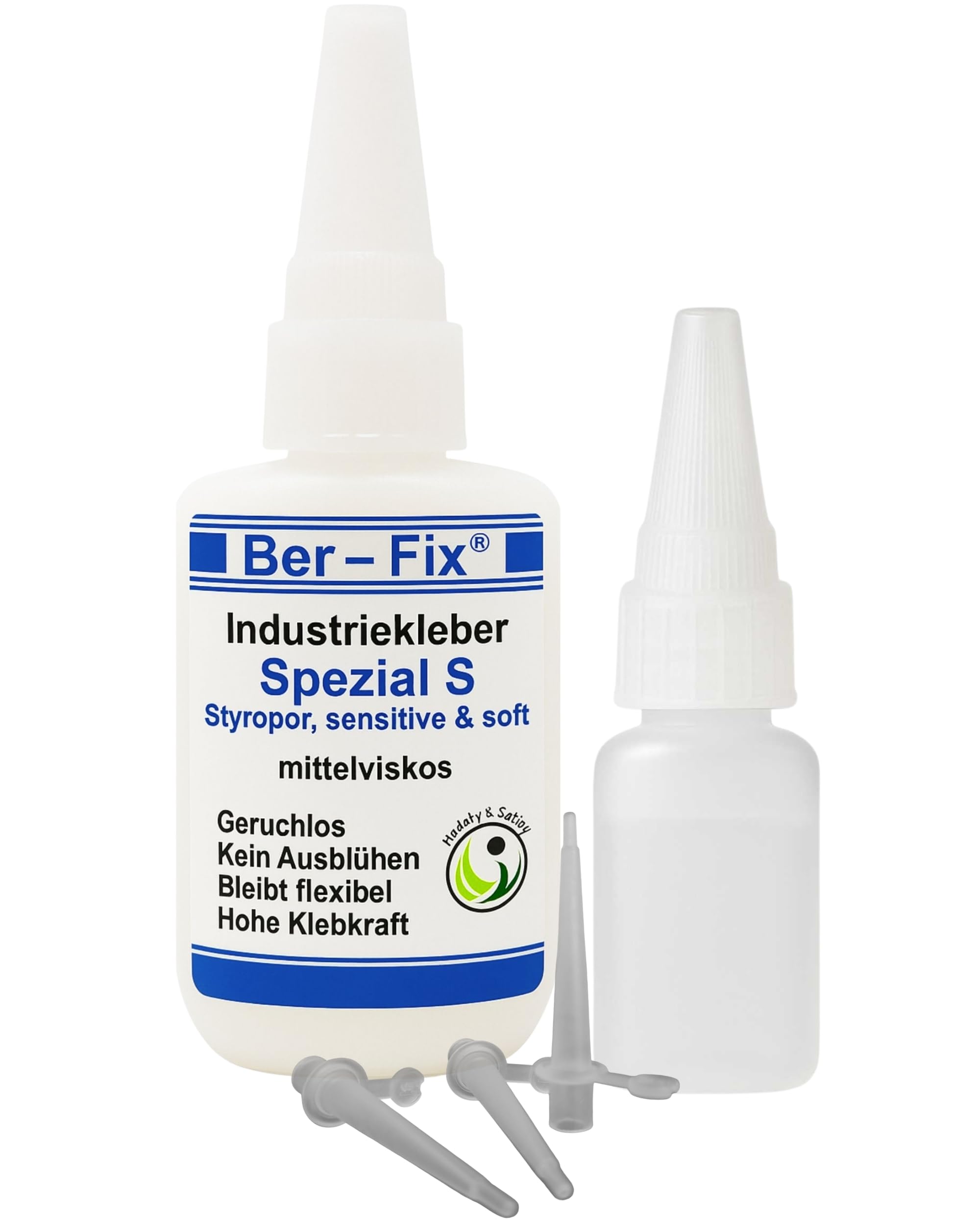 Ber-Fix Spezial S PMMA Acryl 50g + Leerflasche + Feindüsen