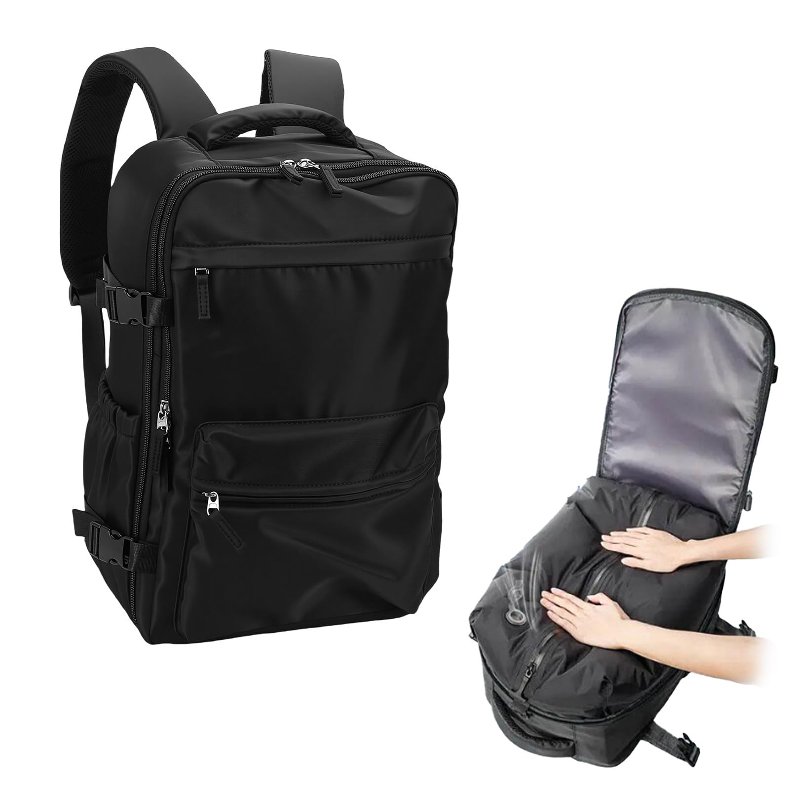 Plecak Próżniowy z pompką Powietrza, 40 L, Czarny, 1 Szt