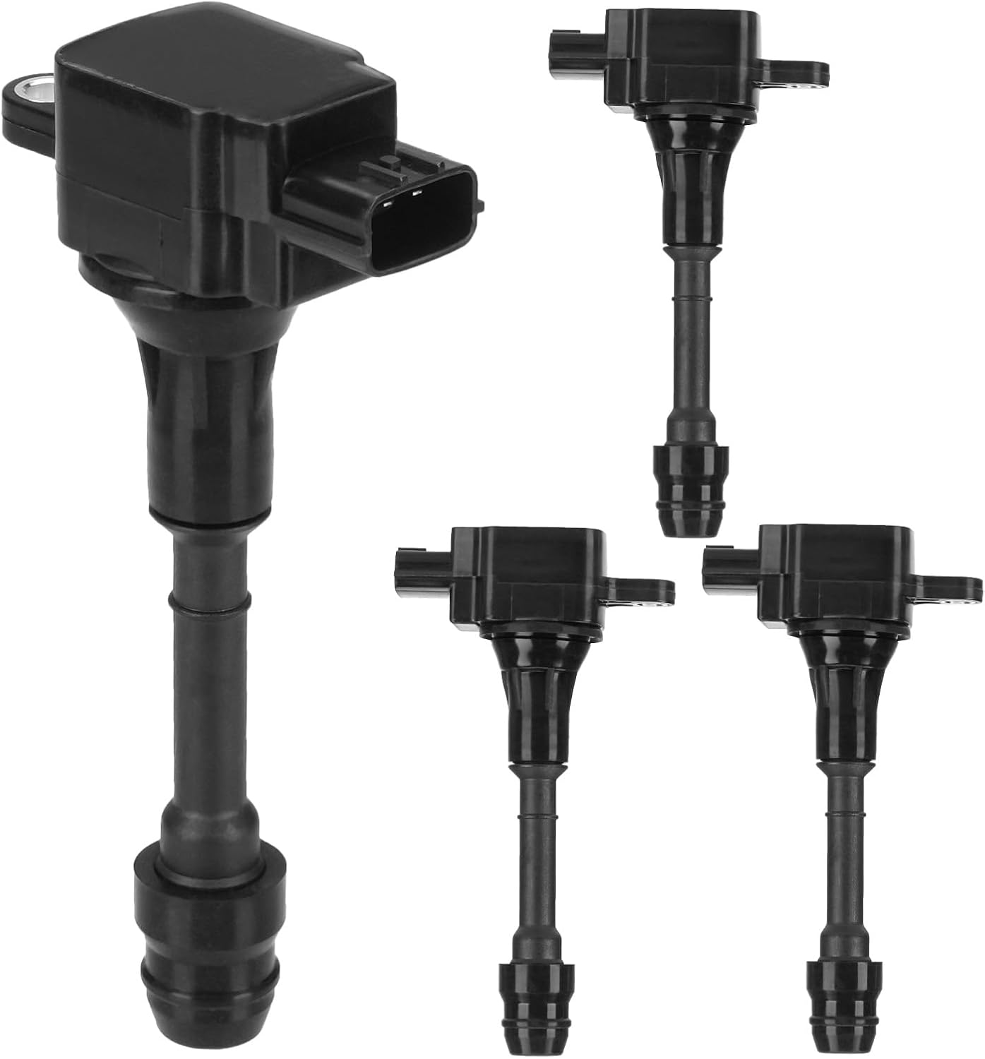 Ignition Coil Pack for Nissan 2002 2003 2004 2005 2006 Altima, 2002-2008 Sentra X-Trail, 2010 2011 2012 2013 X-Trail 2.5L L4 UF350 5C1395 C1398-4 Set