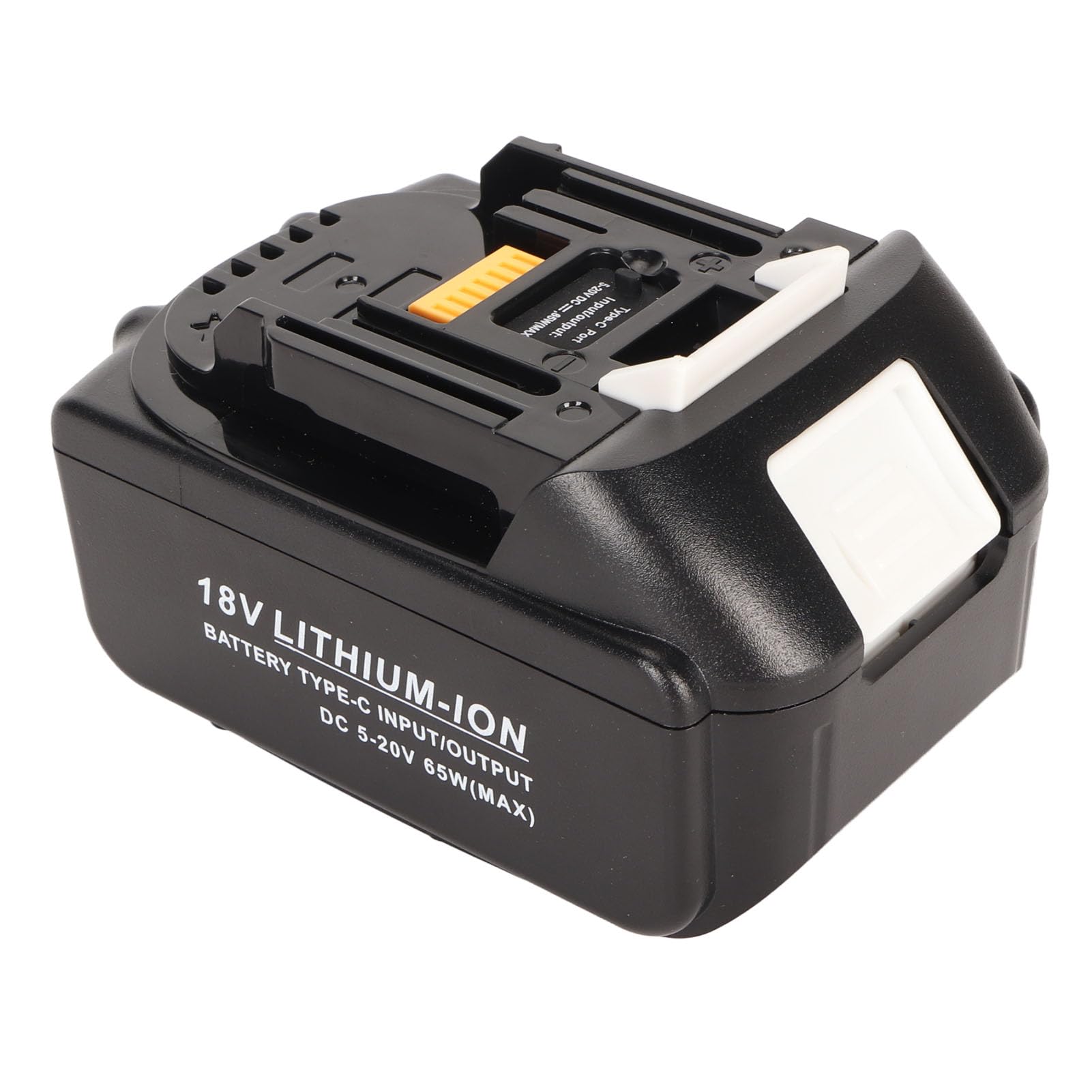 Batería de Iones de Litio de 18 V y 4,0 Ah, Repuesto para BL1840, BCF201 y BCL180, Retardante de Llama, 4000 mAh con Puerto Tipo C, batería de Alta Capacidad de 65 W para
