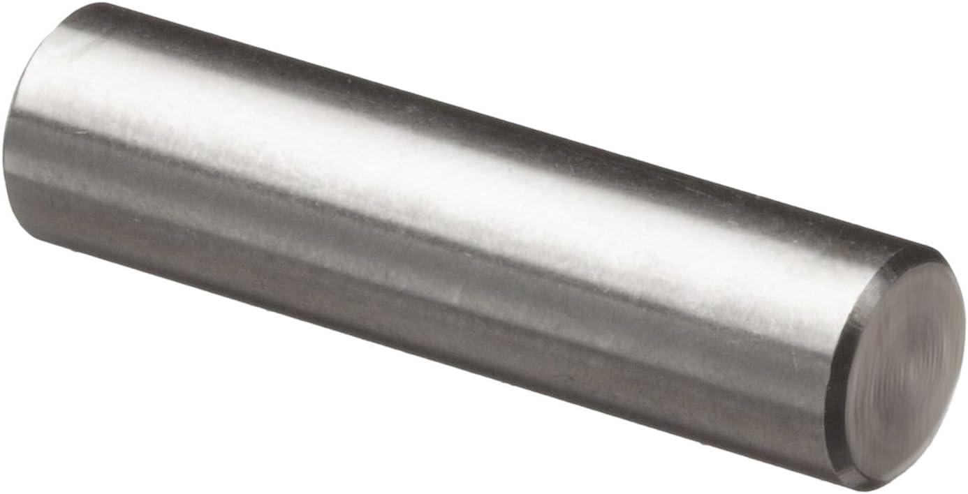 Small Parts 316 Stainless Steel Dowel Pin, 1/4" Diameter, 3/4" Length (Pack of 10)