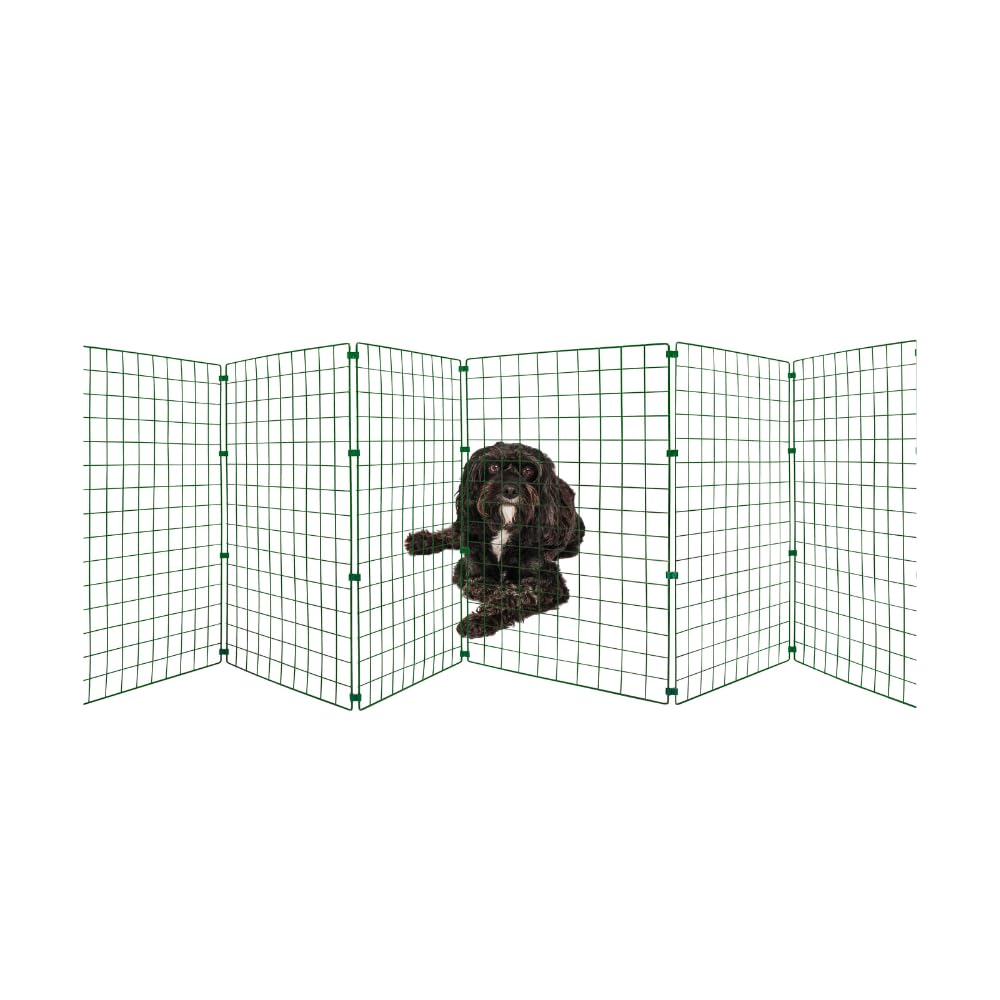 Freestanding Pet Gate For Dogs/Puppies | Retractable Dog Gate | Stair Gates For Dogs | Dog Barrier | Dog Stair Gate | Door & Stair Gates | Safety Gate P Dot Wolf