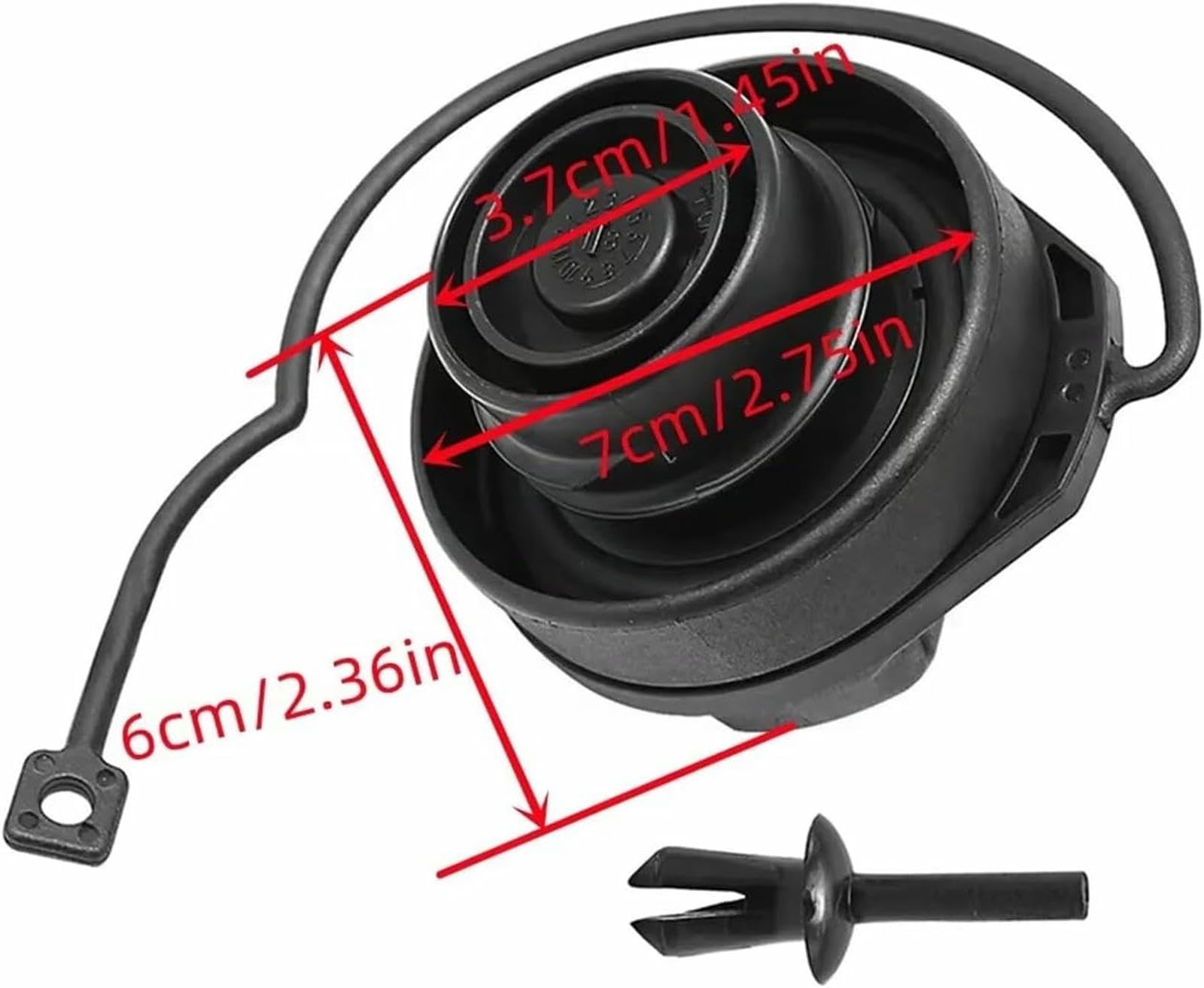 Tappo del Serbatoio del Carburante per Porsche 911 996 997 Tappo di Riempimento del Serbatoio del Carburante per Auto 99620124103