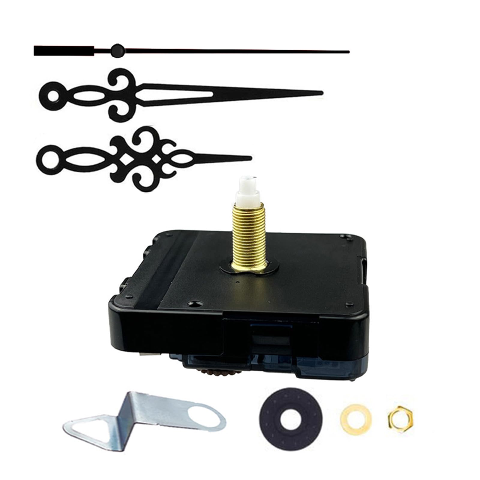YROHGKPN Accuracy Quiet Mechanism Clock Parts Movement and Hands Set for Hobbyists and Repair Enthusiasts Clockmaking Set