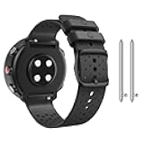 Watch Bands Compatible with Polar Vantage M / M2 / Vantage Grit X/X Pro, 22mm Soft Silicone Replacement Strap