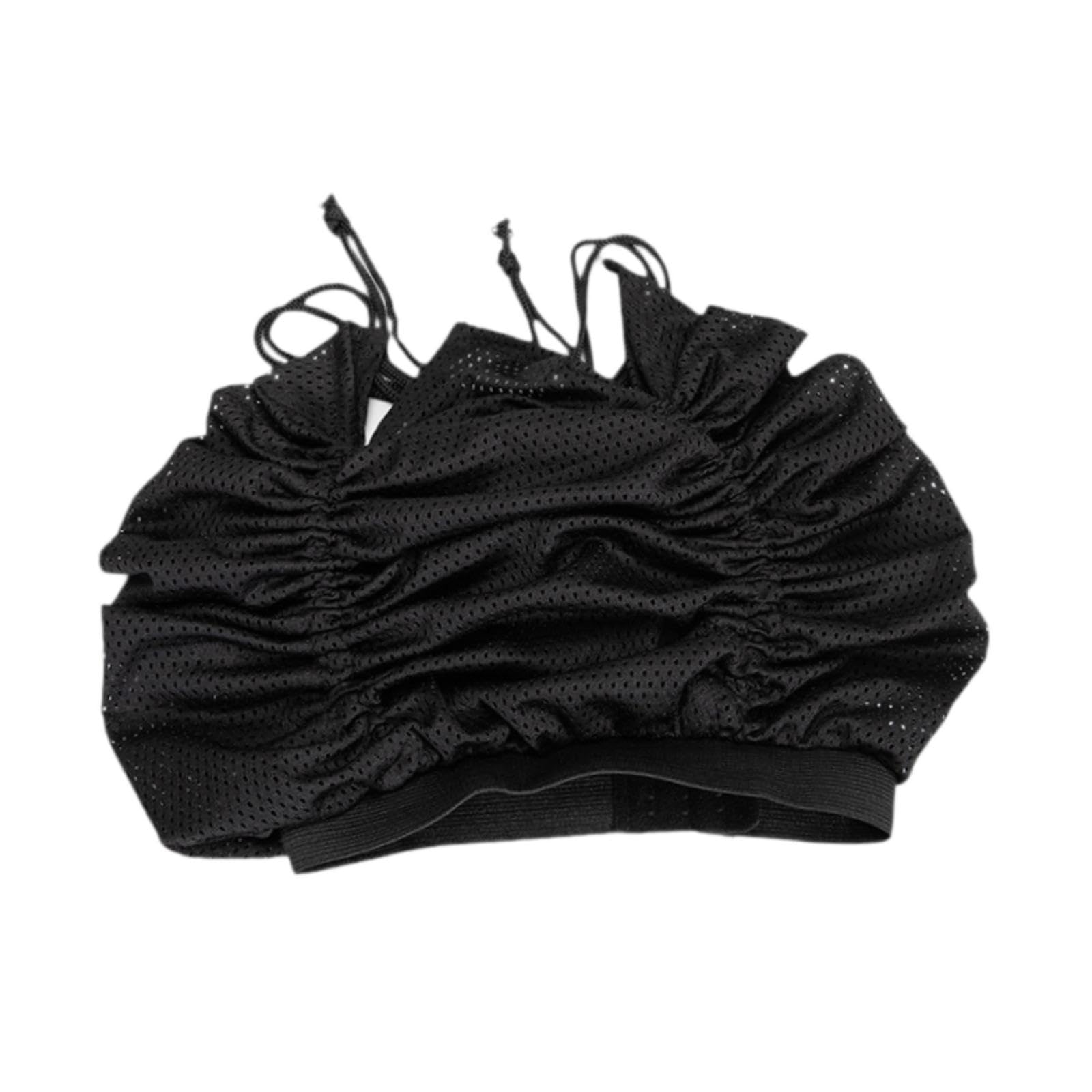 CALANDIS™ Net Plopping Cap Adjustable Hair Plopping Cap for Beauty Straight Salon Black | Hair Dryers | Hair Care & Styling-image-26