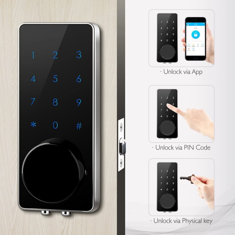Akaso Smart Lock Smart Electronic Door Lock App Code Touch