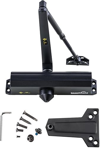 Miniatura 8 de Boomerang D4016 - Cierrapuertas comercial automático de servicio medioresistente, montado en superficie, grado 1 - ADA y UL 3 horas clasificado
