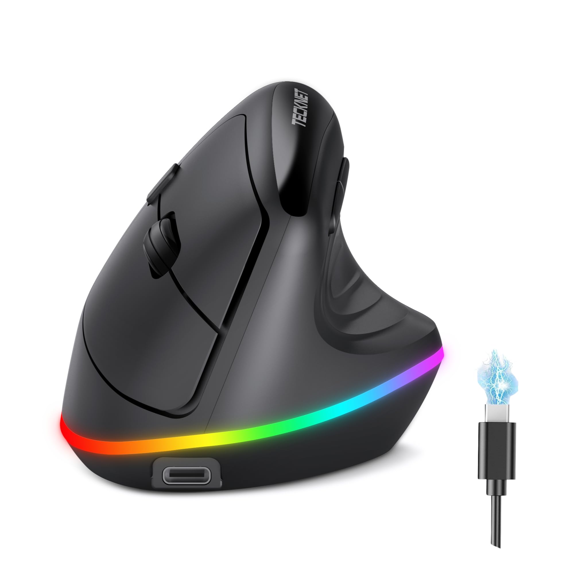 TECKNET Ergo Souris Verticale Rechargeable