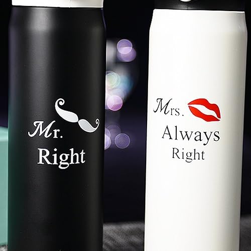 Miniatura 4 de UNCONDITIONAL ROSIE  Juego térmico de amor y risa  2 frascos de acero inoxidable a juego en una hermosa caja de regalo  Regalos personalizados,