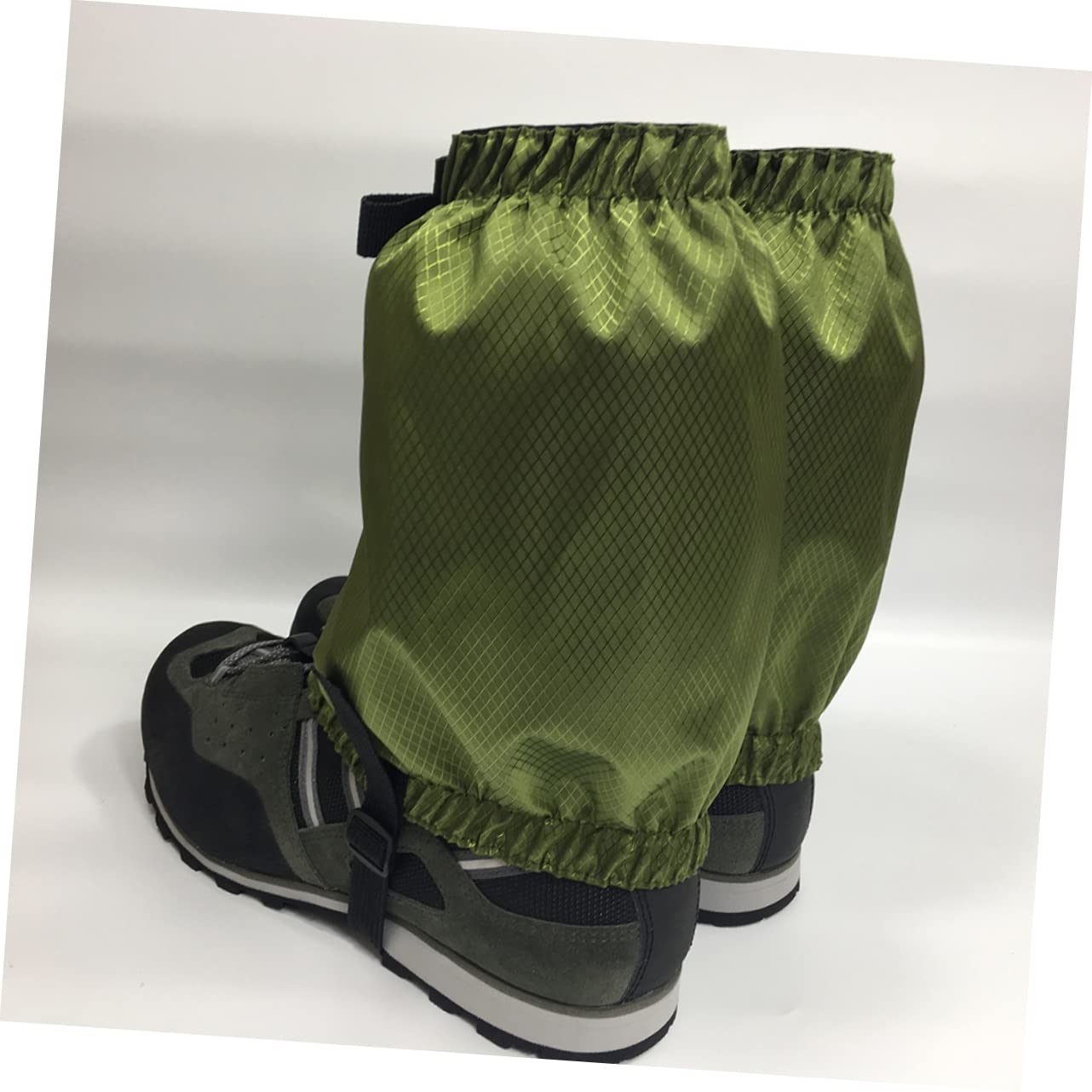 Happyyami 3 Paires Guêtre pour La Randonnée en Plein Air Bottes De Neige Guêtres De Neige Guêtres Anti-déchirure Aux Chevilles Guêtres De Marche Guêtres De Bottes d'escalade Green