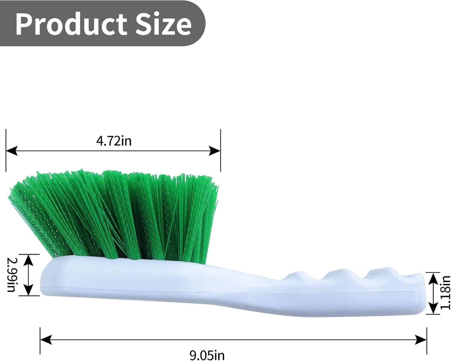 ポットブラシ3個(グリーン)