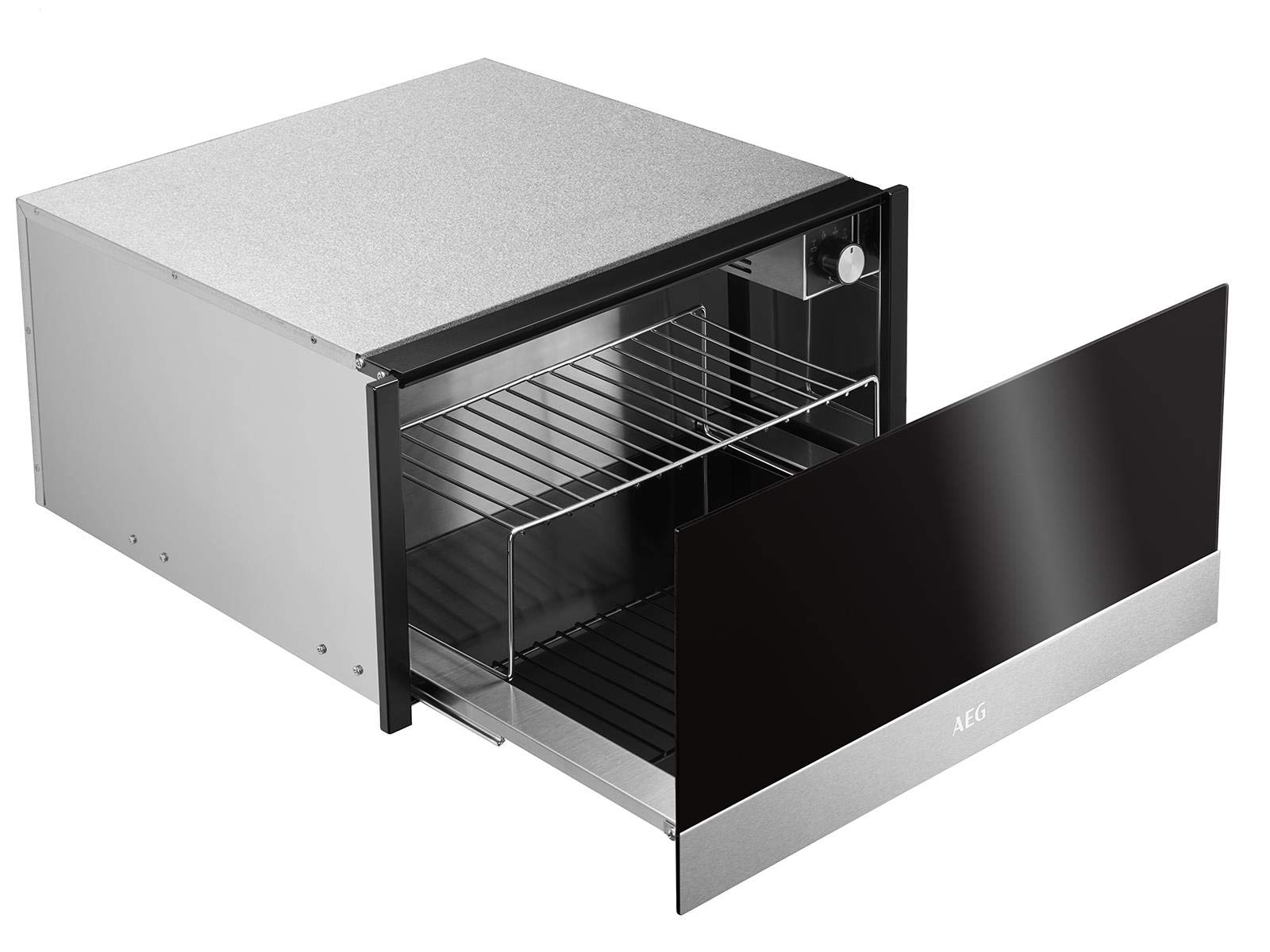 AEG KDK912924M Wärmeschublade Edelstahl 29cm SoftTip-Türmechanismus