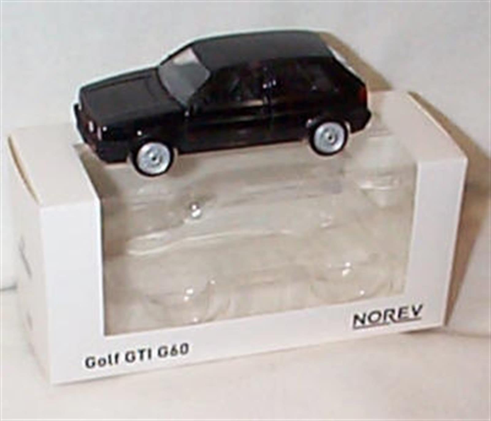 Norev Volkswagen Golf GTI G60 1990 in Black vehicle 1:43 scale diecast model