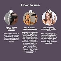 Vista 8 de I Belli Capelli Torrano Nanoplastia Max - Kit de tratamiento permanente de queratina - Alisado brasileño para cabello suave, brillante y sin