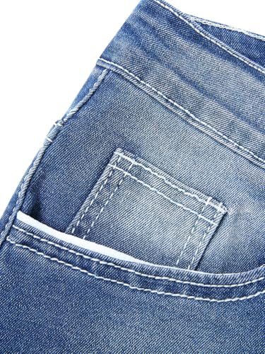 Jean homme regular coupe droite en denim stretch classique - 6