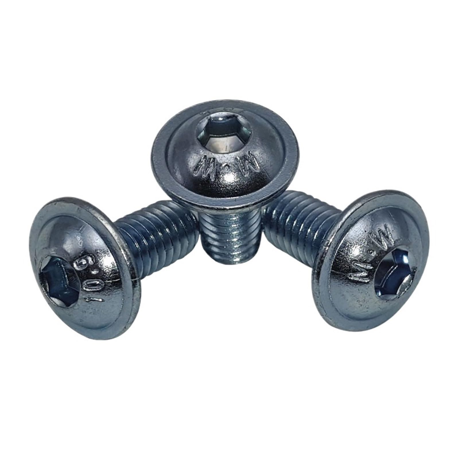 10 Teile/los M3 M4 M5 M6 M8 M10 Innensechskant Flansch Linsenkopfschrauben 10,9 Hohe Festigkeit Schwarz Schrauben Länge 6mm Bis 40mm(30mmx 10pcs,M10)