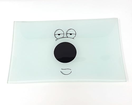 Miniatura 112 de E.G.G. Bandeja de vidrio resistente a las roturas: Decorativo/Coleccionable de alta resolución Gran regalo (Breaking Bad)