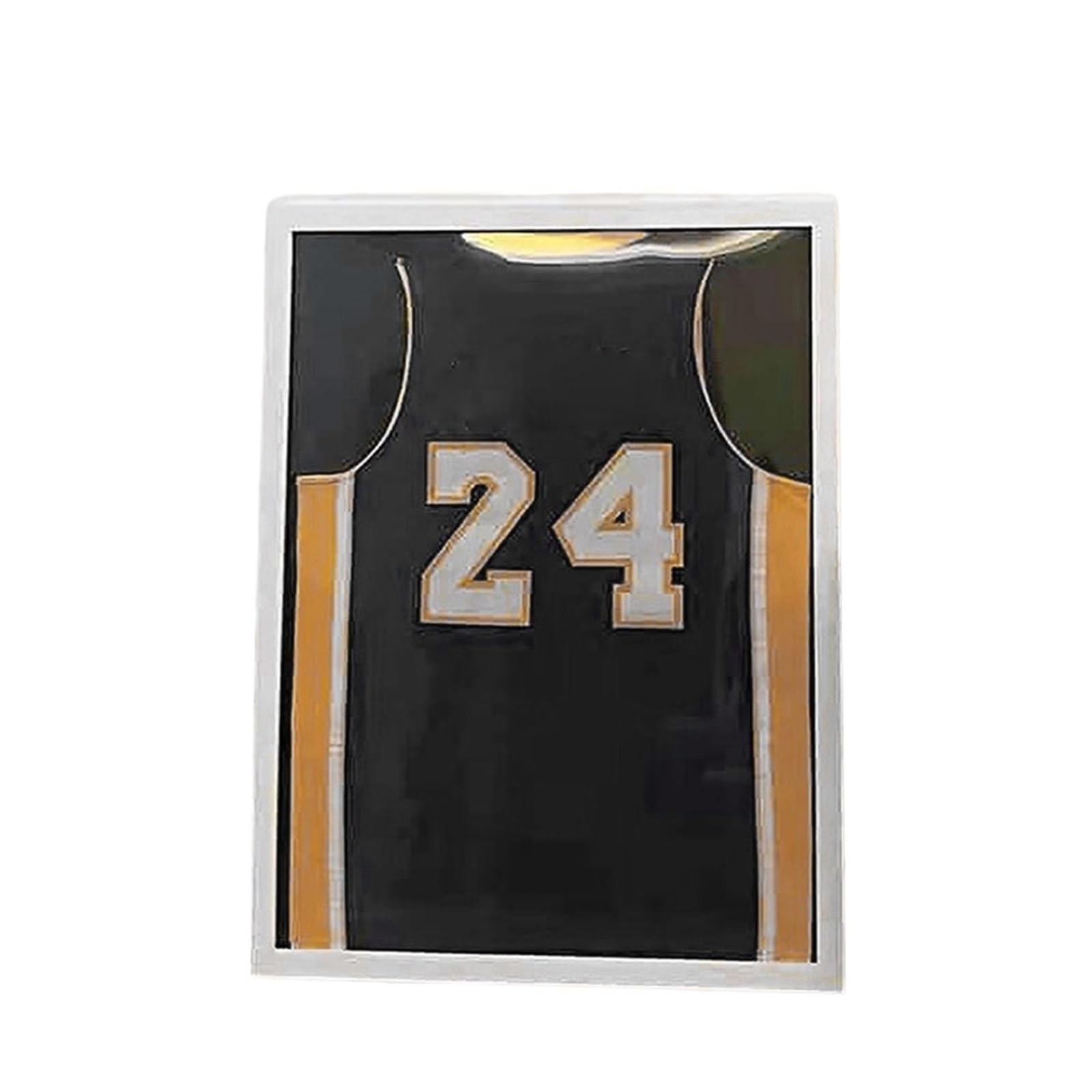 Marco Camisetas De Futbol Caja de sombra con marco for Jersey, organizador de camisetas deportivas, protección de montaje en pared versátil de madera for camisa, uniforme de fútbol y Hockey(50x60cm)