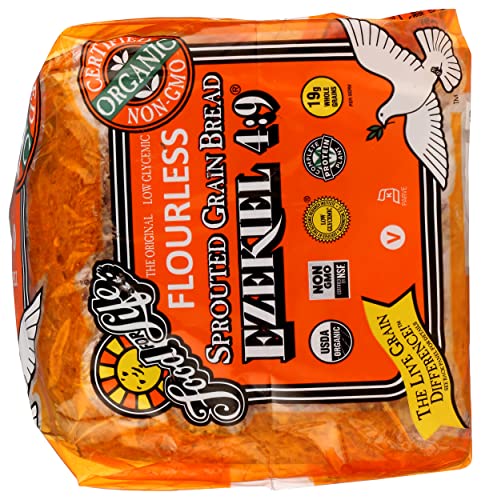 Food For Life Flourless Sprouted Grain Bread, Whole Grain, 24 Oz (Frozen) #TOP6