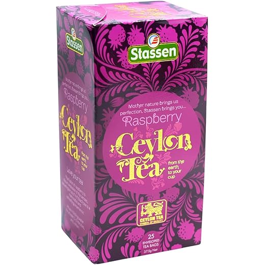 Ceylon Raspberry Tea 25 Bags 1.5g