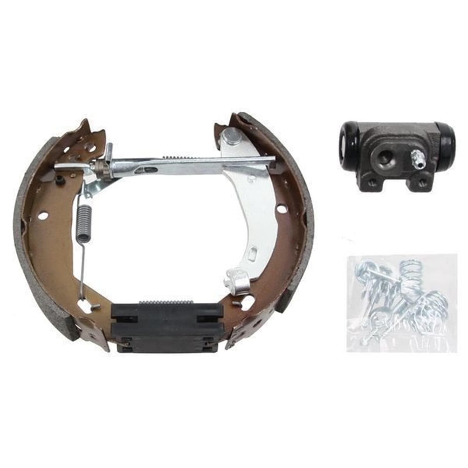A.B.S. 111403 Kit de freins à tambour avec cylindre de roue avec accessoires Arrière