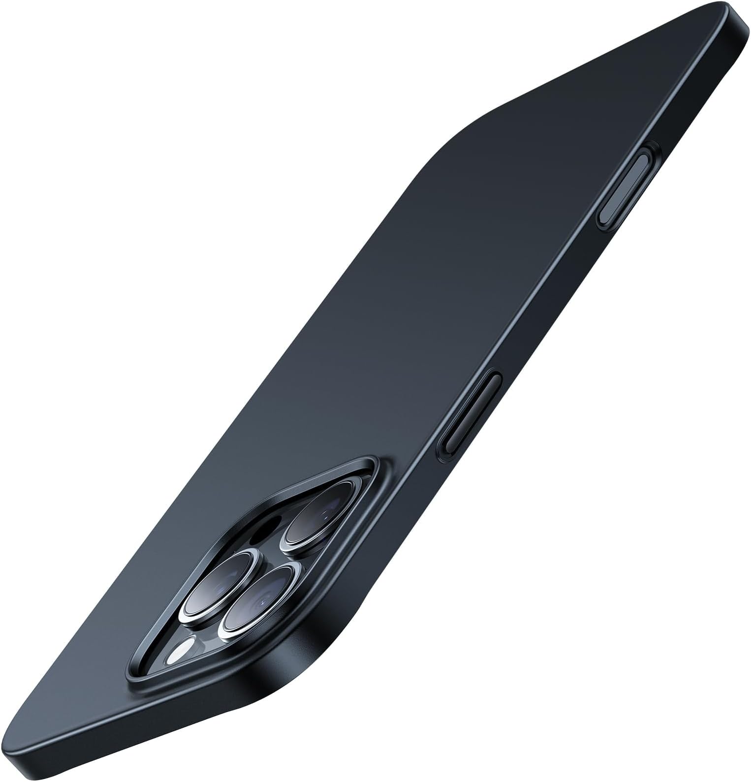 TORRAS Slim Fit for iPhone 16 Pro Max Case, Ultra Thin Phone Case for iPhone 16 Pro Max, Anti-Scratch Hard Plastic Lightweight iPhone 16 Pro Max Phone Case 6.9'', Matte Black