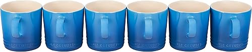 Miniatura 2 de Le Creuset Juego de 6 tazas de gres Londres, 12 onzas cada una, Marsella