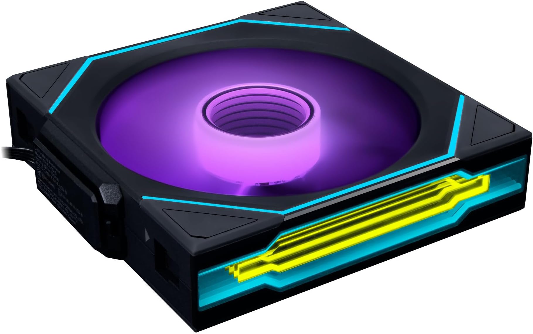 LIAN LI LIANLI Case Fan, Reverse Model, UNI Fan RS SL-INF Wireless BK, Single Pack, Infinity Mirror, Daisy Chain Connection, Japanese Authorized Dealer Product