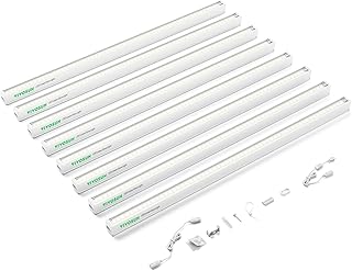 VIVOSUN 2ft Grow Lights for Indoor Plants Full Spectrum, LED Plant Lights 120W(8 X 15W), T5 Grow Light Strip for Seed Star...