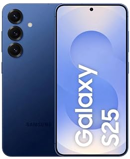 Samsung Galaxy S25 5G (Navy, 12GB RAM, 128GB Storage) | Snapdragon 8 Elite for Galaxy Processor | 50MP Triple Camera | 6.2-inch Dynamic AMOLED 2X Display | 4000mAh Battery | 5G Smartphone