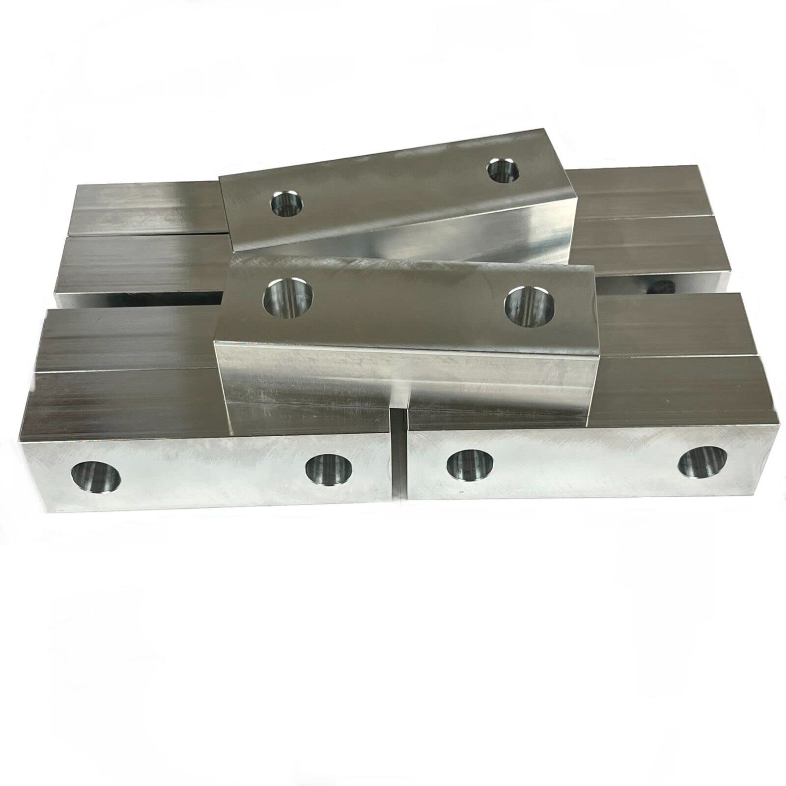 Set di 10 ganasce morbide in alluminio, 15,2 x 5,1 x 3,8 cm, compatibili con morsa Kurt da 15,2 cm (reversibili), prodotte negli Stati Uniti