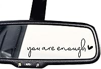 Vista 16 de 3 x Adhesivo para Espejo Retrovisor "Hello Beautiful", Adhesivos para Espejo de Tocador, Adhesivo de Vinilo para Espejo Retrovisor, Regalos