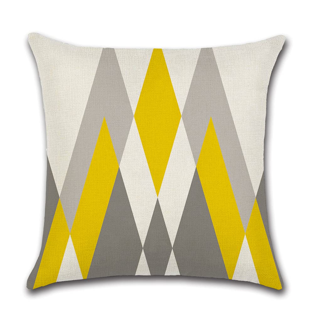 Geometry Printed Cushion Cover 45x45 cm, 9C37G0020