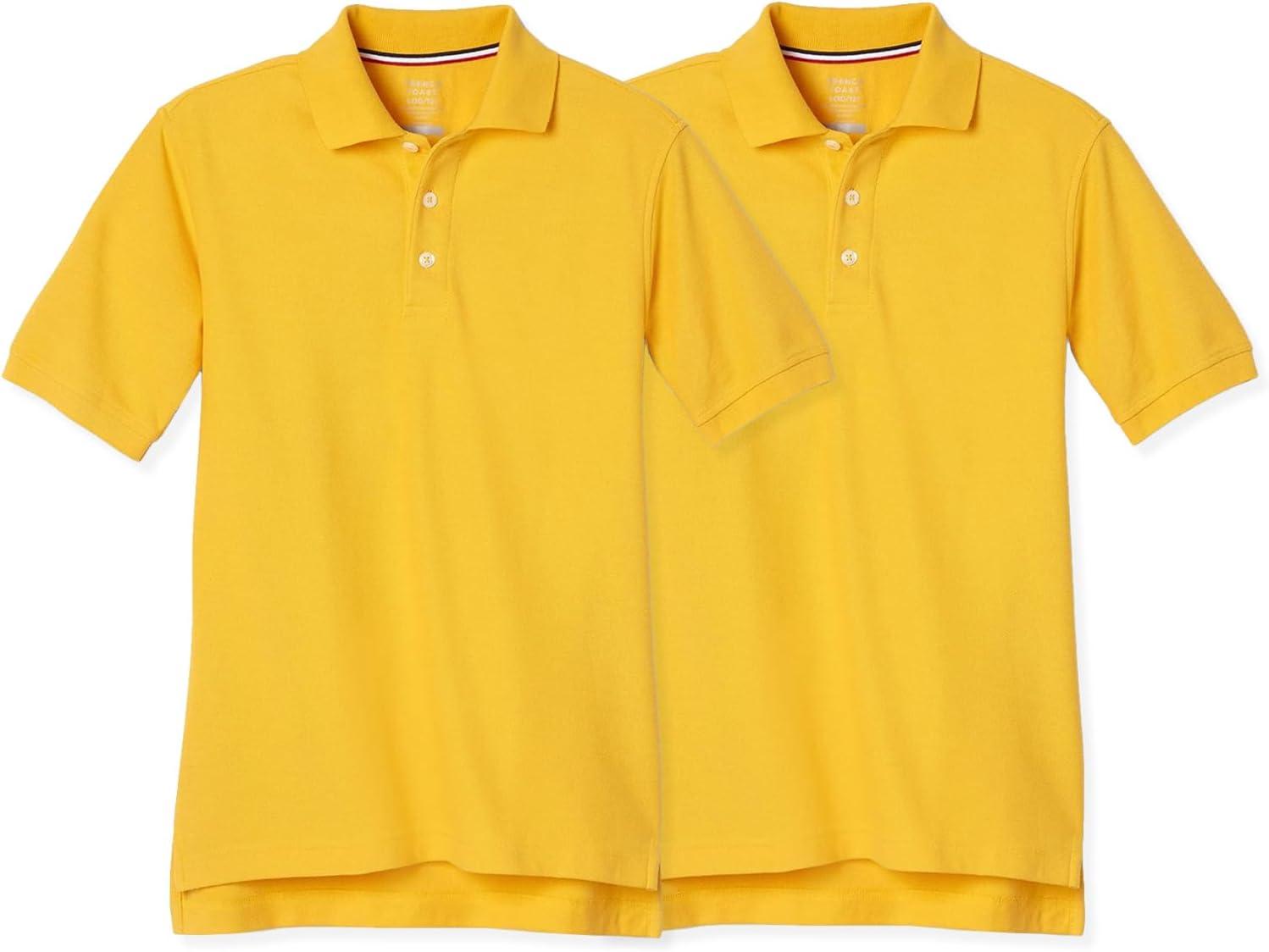 French Toast Boys' 2-Pack Short Sleeve Pique Polo Shirt