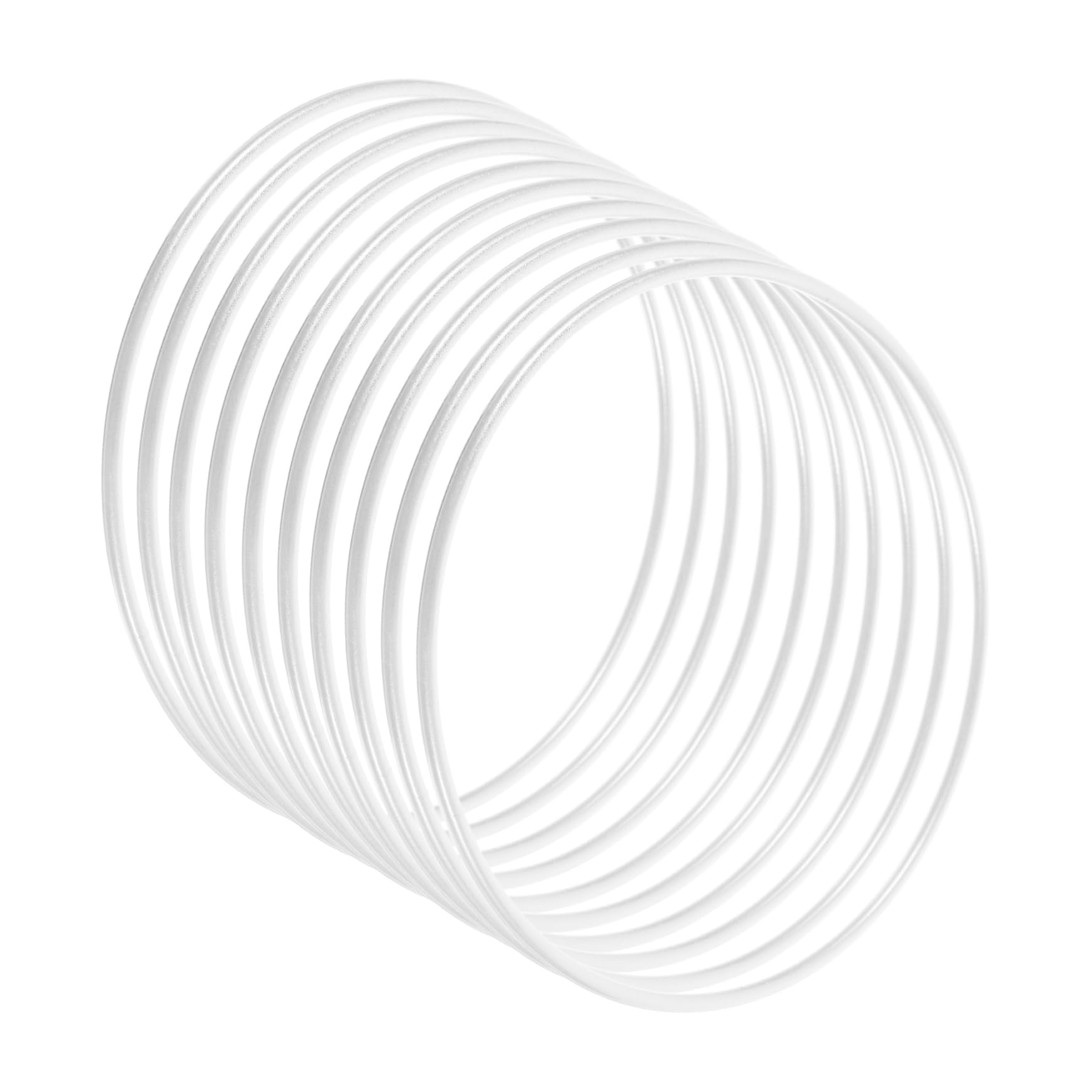 DOITOOL 10Pcs Dream Catcher Iron Rings Wreath Hoops for DIY Crafts Floral Wall Hanging Frame for Home Decor and Party Decorations