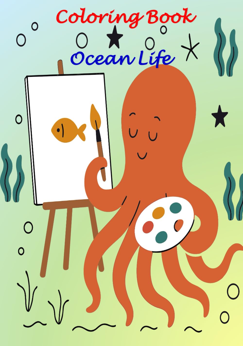 Coloring Book - Ocean Life