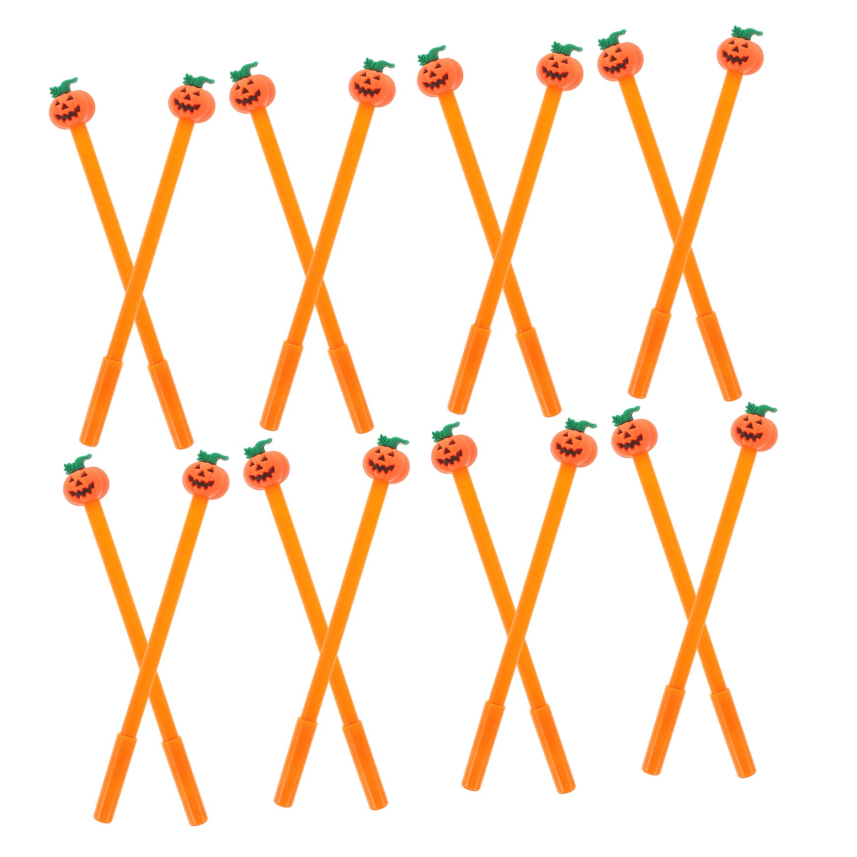 Operitacx 120pièces Stylos à Encre Gel Cartoon Citrouille Pour Étudiants Fournitures Scolaires Et De Fête Halloween