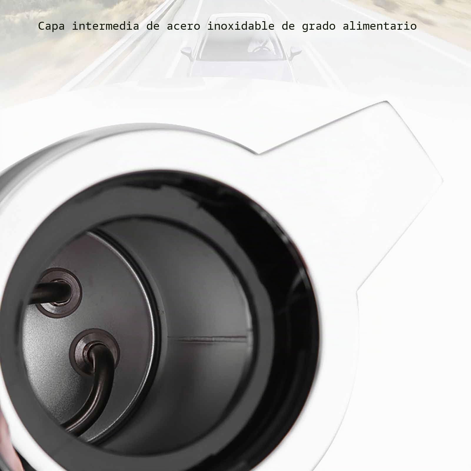 Dioche - Hervidor eléctrico, 1200 ml, 24 V, acero inoxidable, para coche, termo de viaje, calefacción